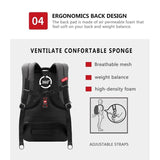 Backpack USB Charging & Anti-Theft <br> Oxford Backpack  - strapsandbrass.com