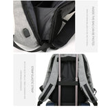 Backpack USB Charging <br> Oxford Backpack  - strapsandbrass.com