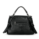 <bold>Tote  / Shoulder Bag <br>Genuine-Leather Handbag  - strapsandbrass.com