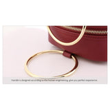 <bold>Messenger  / Shoulder Bag  <br>Vegan-Leather Handbag  - strapsandbrass.com