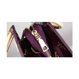 <bold>Tote Crossbody Bag & Purse Set <br>Vegan-Leather Handbag  - strapsandbrass.com