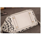 <bold>Tote / Shoulder Bag  <br>Vegan-Leather Handbag  - strapsandbrass.com