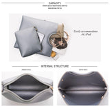 <bold>Tote & Crossbody Bag Set <br>Vegan-Leather Handbag  - strapsandbrass.com