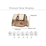 <bold>Messenger / Crossbody Bag <br>Vegan-Leather Handbag  - strapsandbrass.com