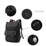 Backpack USB Charging<br> Nylon Backpack  - strapsandbrass.com