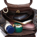 <bold>Shell / Crossbody Bag <br>Genuine-Leather Handbag  - strapsandbrass.com