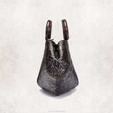 <bold>Shell / Crossbody Bag <br>Genuine-Leather Handbag  - strapsandbrass.com