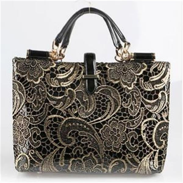 <bold>Tote / Top-Handle Bag  <br>Genuine-Leather Handbag  - strapsandbrass.com