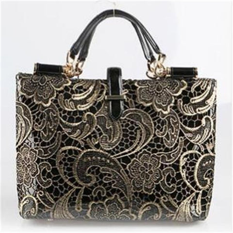 <bold>Tote / Top-Handle Bag  <br>Genuine-Leather Handbag  - strapsandbrass.com