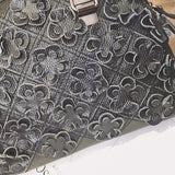 Top-Handle / Crossbody Bag  <br>Genuine-Leather Handbag  - strapsandbrass.com