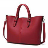 <bold>Tote  / Shoulder Bag  <br>Vegan-Leather Handbag  - strapsandbrass.com