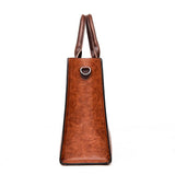 <bold>Tote / Shoulder Bag  <br>Vegan-Leather Handbag  - strapsandbrass.com