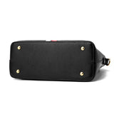 <bold>Top-Handle / Crossbody Bag  <br>Vegan-Leather Handbag  - strapsandbrass.com