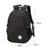 Backpack USB Charging & Business<br>Oxford Backpack  - strapsandbrass.com
