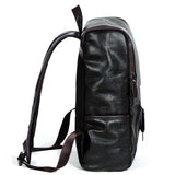 Backpack USB Charging <br> Vegan Leather Backpack  - strapsandbrass.com