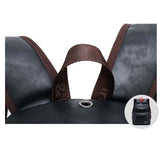 Backpack USB Charging <br> Vegan Leather Backpack  - strapsandbrass.com