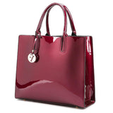 <bold>Tote  / Shoulder Bag  <br>Vegan-Leather Handbag  - strapsandbrass.com