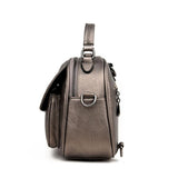 <bold>Messenger  / Crossbody Bag  <br>Vegan-Leather Handbag  - strapsandbrass.com