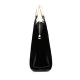 <bold>Tote / Shoulder Bag  <br>Vegan-Leather Handbag  - strapsandbrass.com