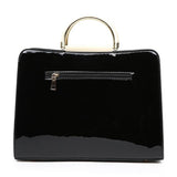 <bold>Tote / Shoulder Bag  <br>Vegan-Leather Handbag  - strapsandbrass.com