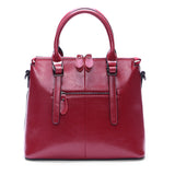 <bold>Tote  / Shoulder Bag <br>Genuine-Leather Handbag  - strapsandbrass.com