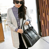 <bold>Tote  / Shoulder Bag <br>Genuine-Leather Handbag  - strapsandbrass.com