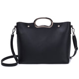 <bold>Tote / Shoulder Bag  <br>Vegan-Leather Handbag  - strapsandbrass.com