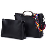 <bold>Tote / Shoulder Bag  <br>Vegan-Leather Handbag  - strapsandbrass.com