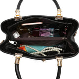 <bold>Tote Crossbody & Purse Set  <br>Vegan-Leather Handbag  - strapsandbrass.com