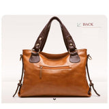 <bold>Tote / Crossbody Bag  <br>Genuine-Leather Handbag  - strapsandbrass.com