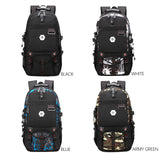 Backpack USB Charging & Water Resistant <br> Oxford Backpack  - strapsandbrass.com