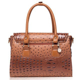 Top-Handle Bag / Satchel  <br>Vegan-Leather Handbag  - strapsandbrass.com