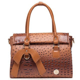 Top-Handle Bag / Satchel  <br>Vegan-Leather Handbag  - strapsandbrass.com