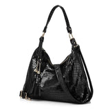 <bold>Hobo / Tote Bag <br>Genuine-Leather Handbag  - strapsandbrass.com