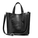 <bold>Tote & Crossbody Bag Set <br>Vegan-Leather Handbag  - strapsandbrass.com