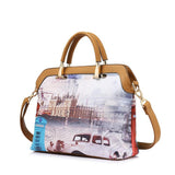 <bold>Tote Crossbody Bag & Purse Set <br>Canvas & Vegan-Leather Handbag  - strapsandbrass.com