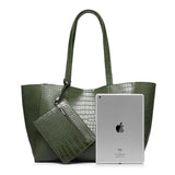 <bold>Tote & Crossbody Bag Set <br>Vegan-Leather Handbag  - strapsandbrass.com