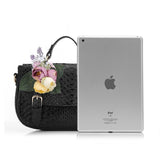 <bold>Satchel / Shoulder Bag <br>Vegan-Leather Handbag  - strapsandbrass.com