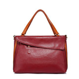 <bold>Tote / Shoulder Bag <br>Genuine-Leather Handbag  - strapsandbrass.com