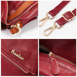 <bold>Tote / Shoulder Bag <br>Genuine-Leather Handbag  - strapsandbrass.com