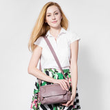 <bold>Messenger  / Crossbody Bag <br>Genuine-Leather Handbag  - strapsandbrass.com