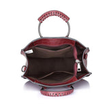 <bold>Tote  / Crossbody Bag  <br>Vegan-Leather Handbag  - strapsandbrass.com