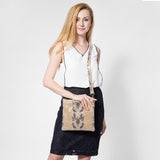 <bold>Messenger / Crossbody Bag <br>Genuine-Leather Handbag  - strapsandbrass.com