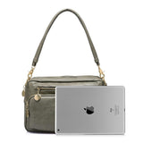 <bold>Messenger  / Tote Bag  <br>Vegan-Leather Handbag  - strapsandbrass.com