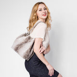 <bold>Bucket / Tote Bag <br>Genuine-Leather Handbag  - strapsandbrass.com