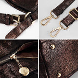 <bold>Hobo  / Tote Bag <br>Genuine-Leather Handbag  - strapsandbrass.com