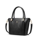 <bold>Tote  / Shoulder Bag  <br>Vegan-Leather Handbag  - strapsandbrass.com