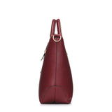<bold>Tote / Shoulder Bag  <br>Vegan-Leather Handbag  - strapsandbrass.com