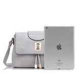 <bold>Messenger  / Shoulder Bag  <br>Vegan-Leather Handbag  - strapsandbrass.com