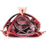 <bold>Hobo / Tote Bag <br>Vegan-Leather Handbag  - strapsandbrass.com